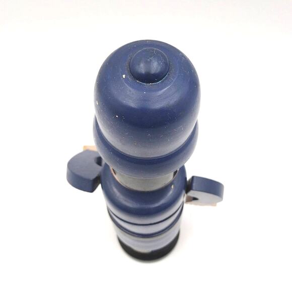 Vintage 11" Wooden Blue Police Officer Cop Bobblehead Nodder Bank Nasco Japan - Picture 5 of 8